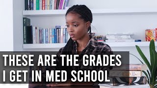 A DAY IN THE LIFE OF A MEDICAL STUDENT - sharing ALL my grades with you!