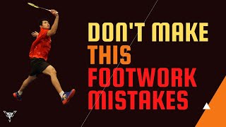 Live : Top 3 Badminton Footwork Mistake you should avoid