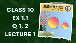 Class 10 Ex 1.1 Q 1, 2 | Standard Form of Quadratic Equation | Lecture 1