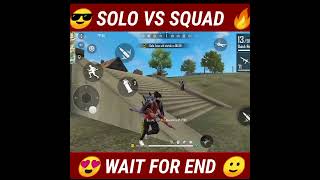 Solo vs squad 30 HP clutch ⚡ Garena free fire max | #shorts #freefire