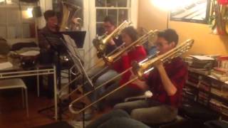 Brass Quintet Playing Troll Lol Lol