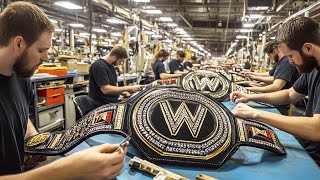 How It's Made: Wrestling Championship Belts | Captain Discovery