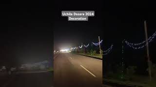 Uchila Dasara 2024 Lighting and Decoration #shorts #youtubeshorts #udupi #myudupitravelvlog