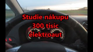 Studie nákupu 300 tisíc elektroaut