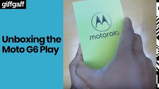 Moto G6 Play | Unboxing | giffgaff