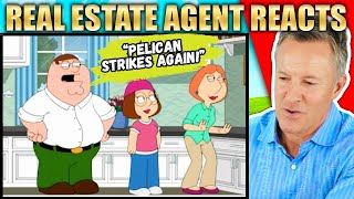 Real Estate Agent Reacts to Peter Griffin Seeks Mortgage Advice from Tom Selleck