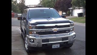 2500HD Chevy Silverado DIY Bumper Grill - Fast Version