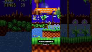 Speed Kills in Sonic The Hedgehog - #sega