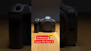 Unboxing NEW Canon R6 Mark II 🔥 #canon #canonr6markii