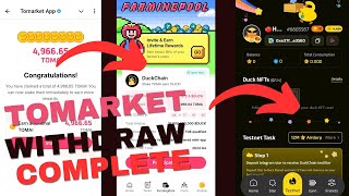 Tomarket Farming Poll Full Guide A Z || Airdrop Withdraw ! || Tomarket Airdrop Update