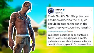 ¡¡ESTA NOCHE LA SECCIÓN DE TRAVIS SCOTT FUE AGREGADA A FORTNITE?? ¿Cuando regresa travis scott?