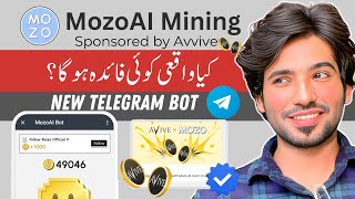 Mozo Ai Mining App | Avvive New Project | Mozo App real or Fake | New Mining App | Zohaib Hassan