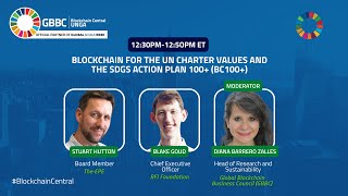 "Blockchain for the UN Charter Values and the SDGs Action Plan 100+ (BC100+)"