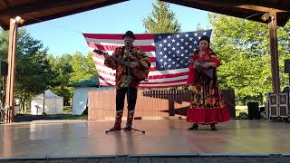 Дорогой Длинною  - Those Were The Days - Balalaika Duo - Burlington  Amphitheater, Westampton, NJ