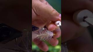 Flashy Marabou Popper - #flytying #fishing #flyfishing #topwater #tutorial #shorts