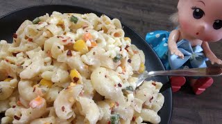 White Sauce Pasta | Macaroni Pasta in White Sauce | Pasta Recipe in Telugu by Havisa Food