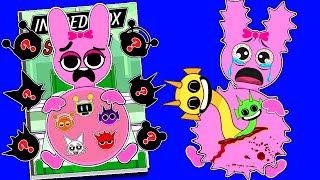 Making SPRUNKI SMILING CRITTERS Game Book + (Pinki Squishy)