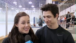 Tessa Virtue and Scott Moir Olympians at Sherwood Park Figure Skating Club