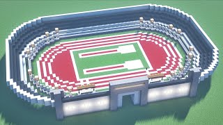 How To Build a Athletic Stadium - Minecraft Tutorial