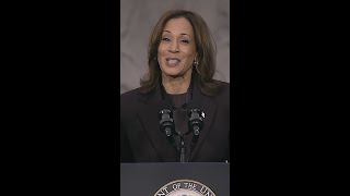 VP Harris to young voters: "Don't ever give up"