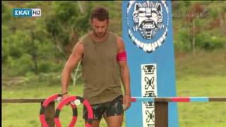 Survivor Greece Γιώργος Αγγελόπουλος vs Κώστας Α. (22/3/2017)