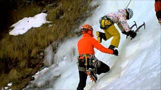 100+BLers - Sortie escalade sur glace au Reposoire