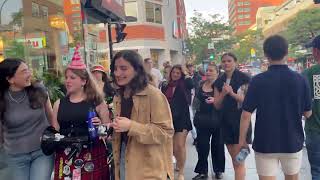 4K Montréal 2023 Montréal Summer Downtown Walking Tour | 4K 60 FPS|#montreal #walkthrough #bars