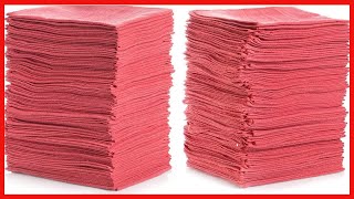 Great product -  Simpli-Magic 79141 Shop Towels 14"x12", Pack of 150, Red