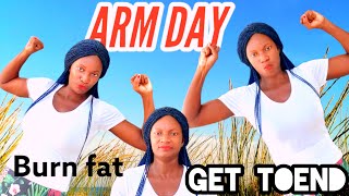 Arm Day Body Building #armday