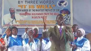 Damu Yako by PST Ben during Sabatia Region Celebration Service