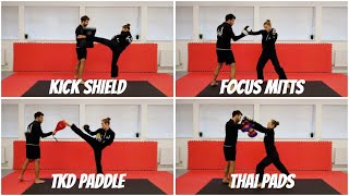 Padwork Breakdown! - Focus Mitts, Paddles, Thai Pads & Kick Shields