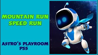 MOUNTAIN RUN SPEED RUN THE EASY WAY UNDER 45 SECS For "Run Astro Run" Trophy! PS5 Astro's Playroom