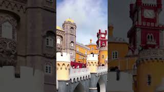 Hidden Gem Pena Palace, Portugal #travel #viral #fypシ゚viral #portugal #penapalace #lisbon #history