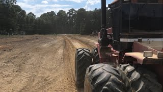 Loadin the Dirt Pan! Case Steiger 8 Wheel Drive Tractor