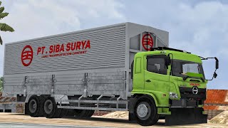 Mod Bussid Truck Hino Wingbox Trondol - Bus Simulator Indonesia