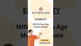 watch till end for link | Share with your friends #sutherland #jobs2023 #jobvacancy #jobs2024