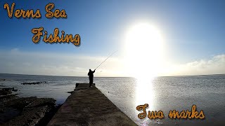 VERNS SEA FISHING | SNAP DECISION FISHING SECRET SPOT ON A SUNNY RIVER HUMBER SEA FISHING IN THE UK