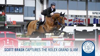 SM 45th Anniversary Moment: Scott Brash Wins The Rolex Grand Slam of Show Jumping