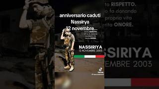 Commemorazione dei caduti di Nassirya. 12/11/2003