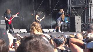 OBITUARY - CHOPPED IN HALF Rock Fest Barcelona 2016