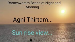 Rameswaram  Beach|Agni Tirtham|Rameswaram|Palk Strait|Gulf of Mannar Marine National Park|Tamil|AK