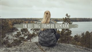 En hel dag framför kameran | Vlog