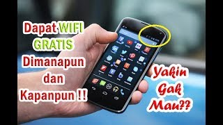 Dapat WIFI GRATIS Dimanapun dan Kapanpun Anda Mau, Yakin Gak Tertarik?