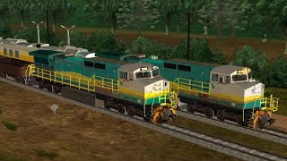 Trainz spotting EFVM