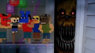 FNAF BOSS BATTLE? Five Nights at Freddy's 4 Part 5