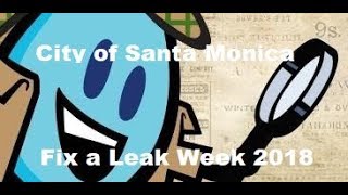 Santa Monica Fix a Leak Week Runoff