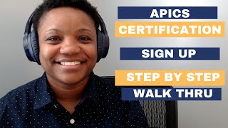 How to sign up for ASCM APICS Certification Exams