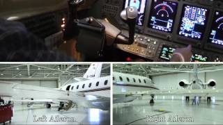 Aileron Position Indication - MEL Procedure for the Citation X