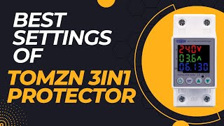 Best Settings of Tomzn 3in1 Voltage Protector