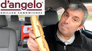 d'angelos steak and cheese sandwich food review